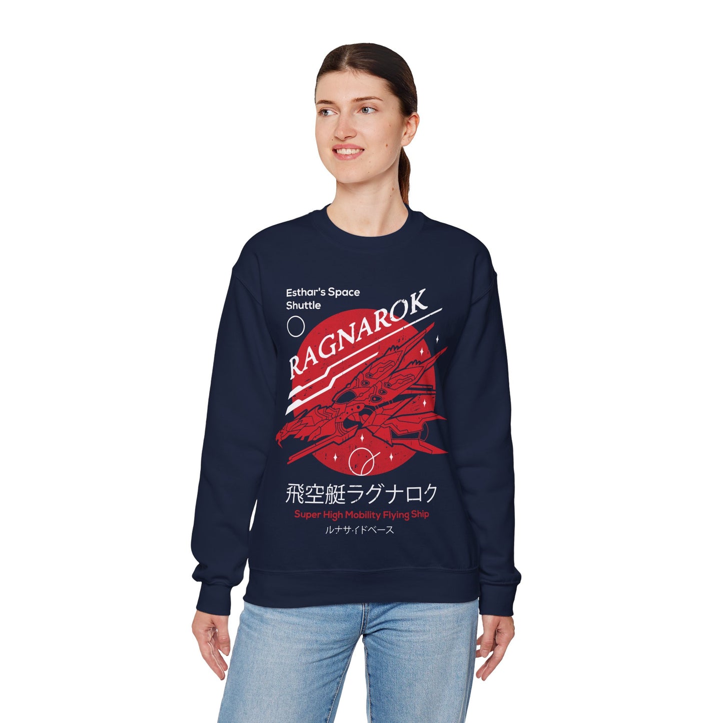 Lagunamov Flying Ship Unisex Crewneck Sweatshirt