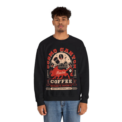 Cosmo Canyon Coffee Grunge Unisex Crewneck Sweatshirt