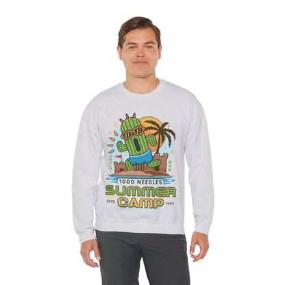 Cactuar Summer Camp Vintage Crewneck Sweatshirt