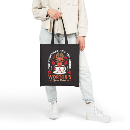 Wortox Red Tea Emblem Tote Bag