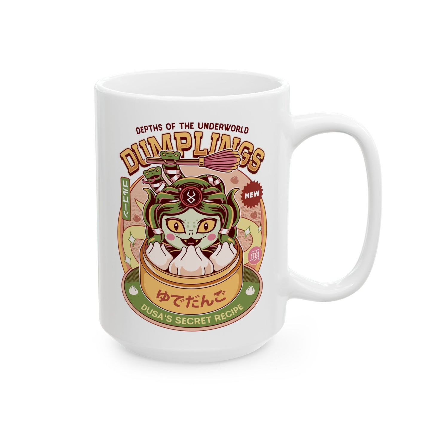 Dusa Dumplings Vintage Ceramic Mug