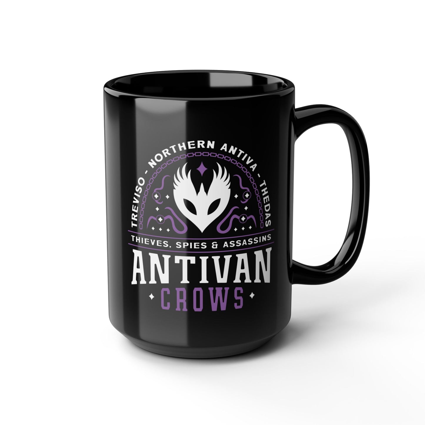 Antivan Crows Emblem Black Mug