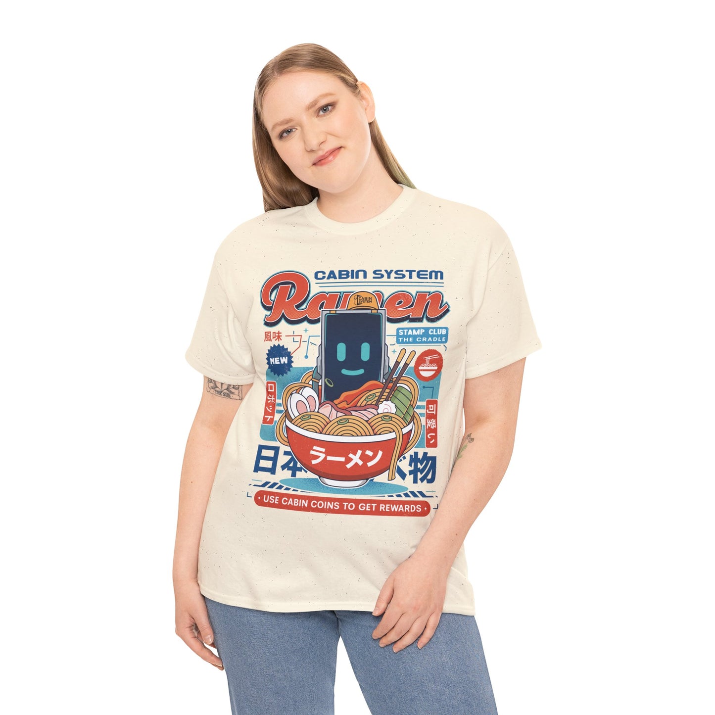 Cabin Coins Ramen Vintage Unisex T-Shirt