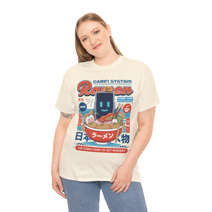 Cabin Coins Ramen Vintage Unisex T-Shirt