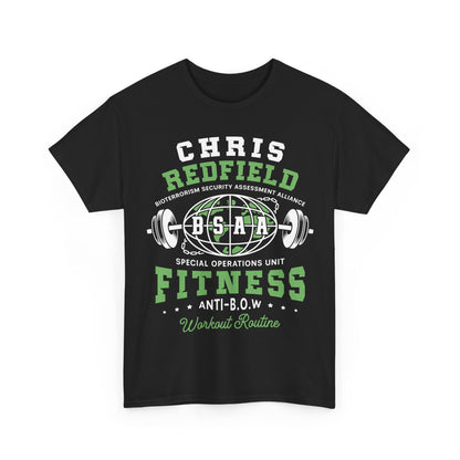 Bsaa Redfield Fitness Emblem Unisex T-Shirt