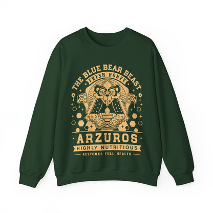 Arzuros Honey Vintage Crest Crewneck Sweatshirt