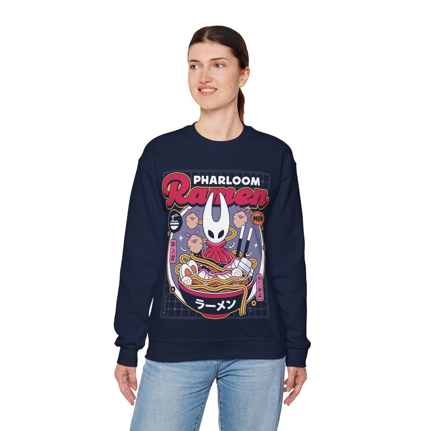Pharloom Ramen Aesthetic Crewneck Sweatshirt