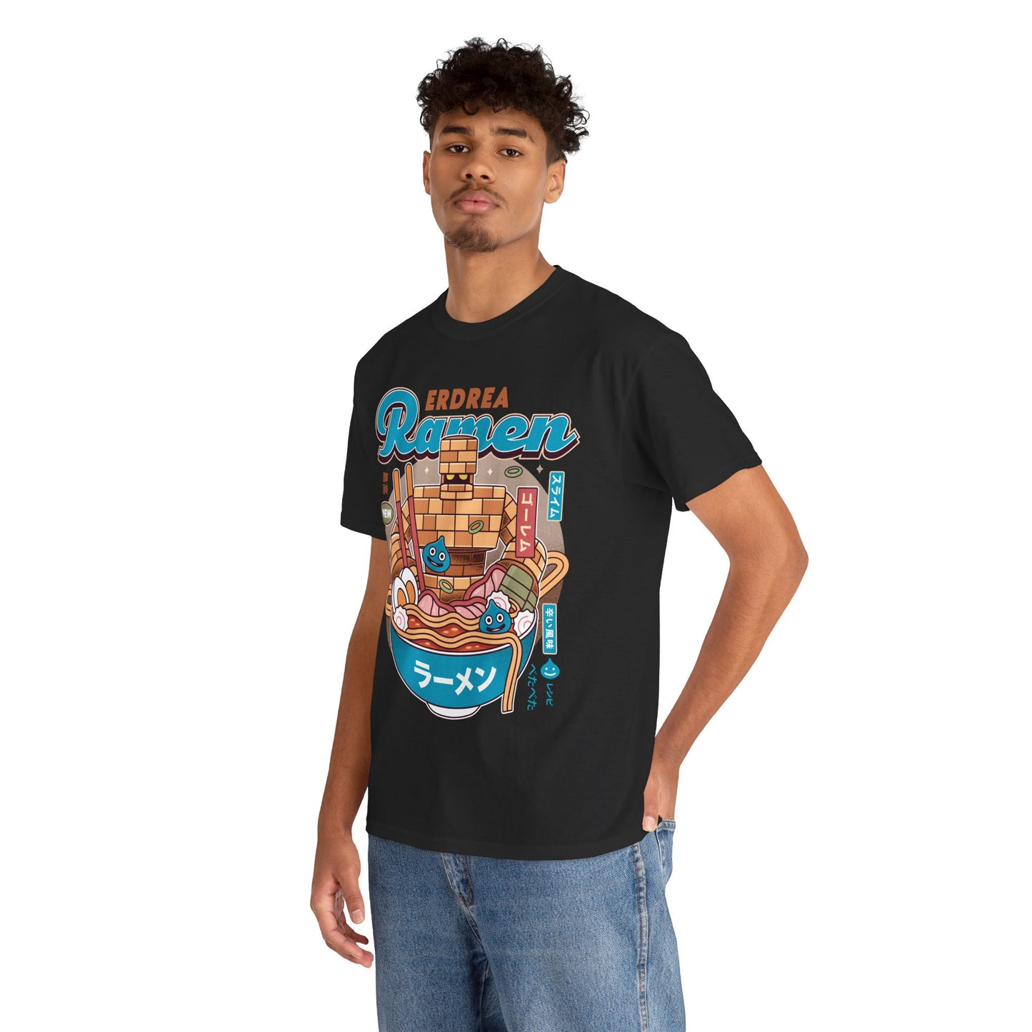 Erdrea Monsters Ramen Vintage Unisex T-Shirt