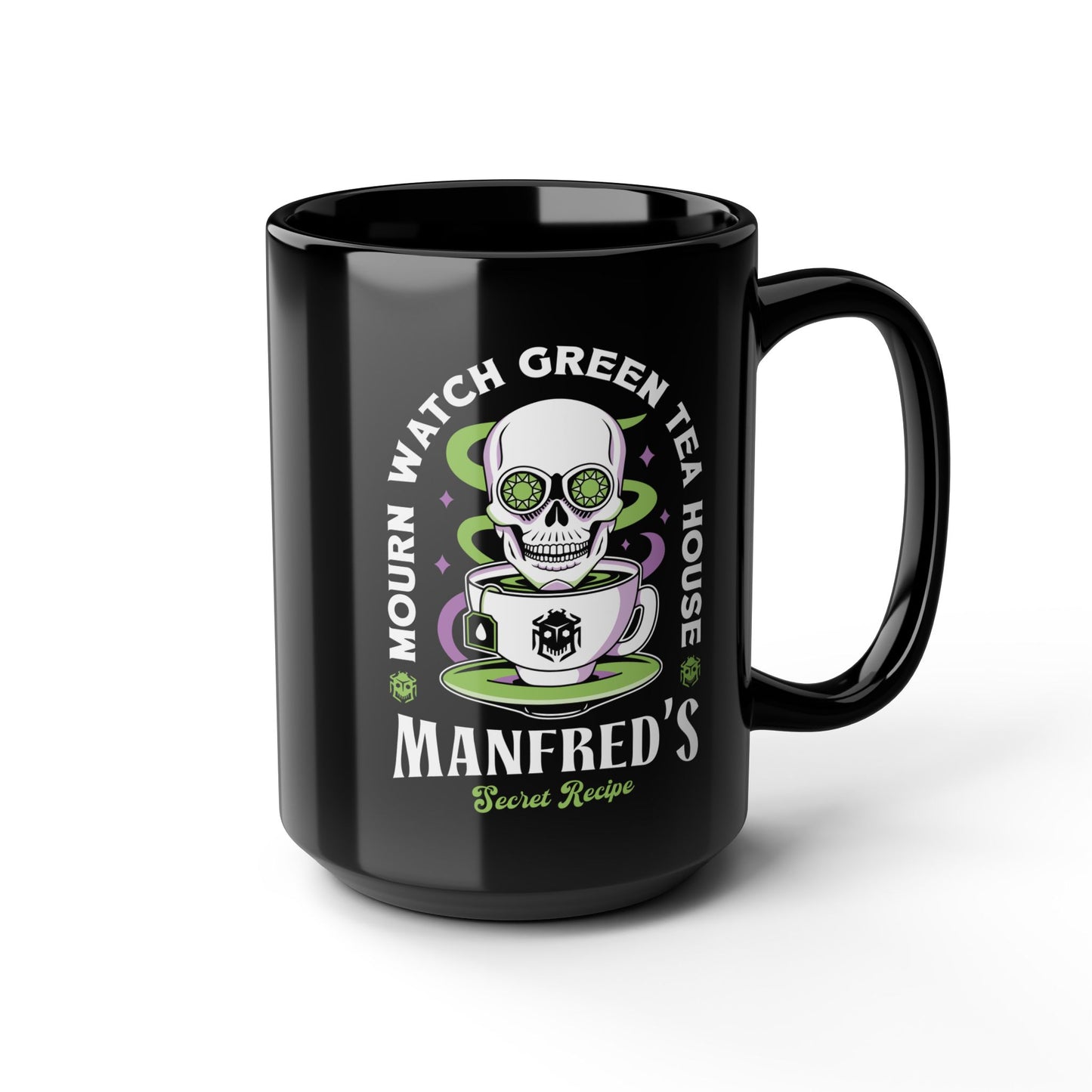 Mourn Watch Green Tea Black Mug