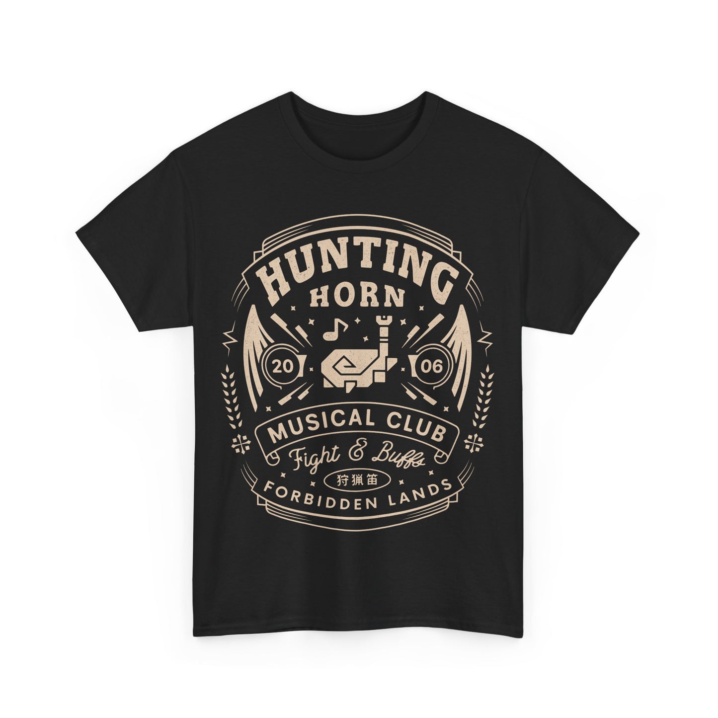 Hunting Horn Musical Club Unisex T-Shirt