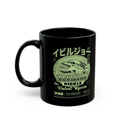 Deviljho Pickle Grunge Black Mug