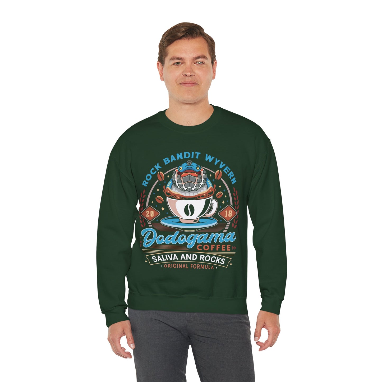 Dodogama Coffee Emblem Crewneck Sweatshirt