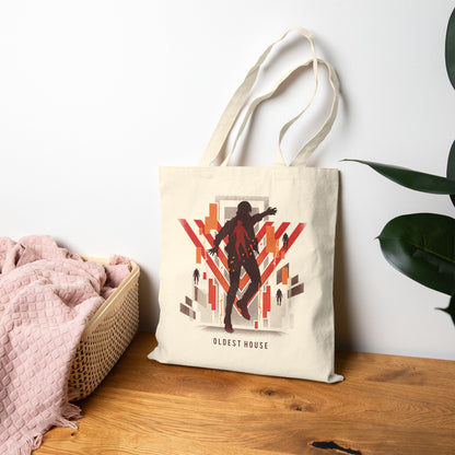 Paranatural Oldest House Building Tote Bag