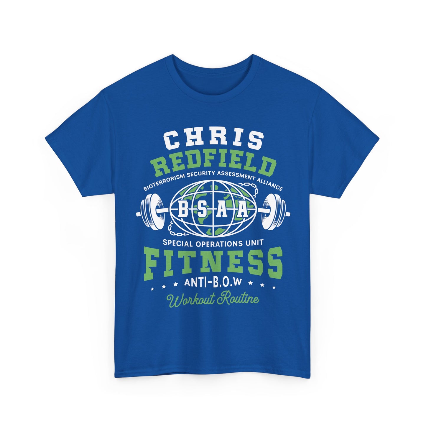 Bsaa Redfield Fitness Emblem Unisex T-Shirt