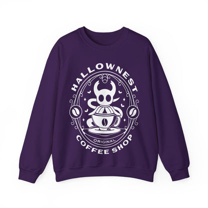 Hallownest Coffee Emblem Unisex Crewneck Sweatshirt