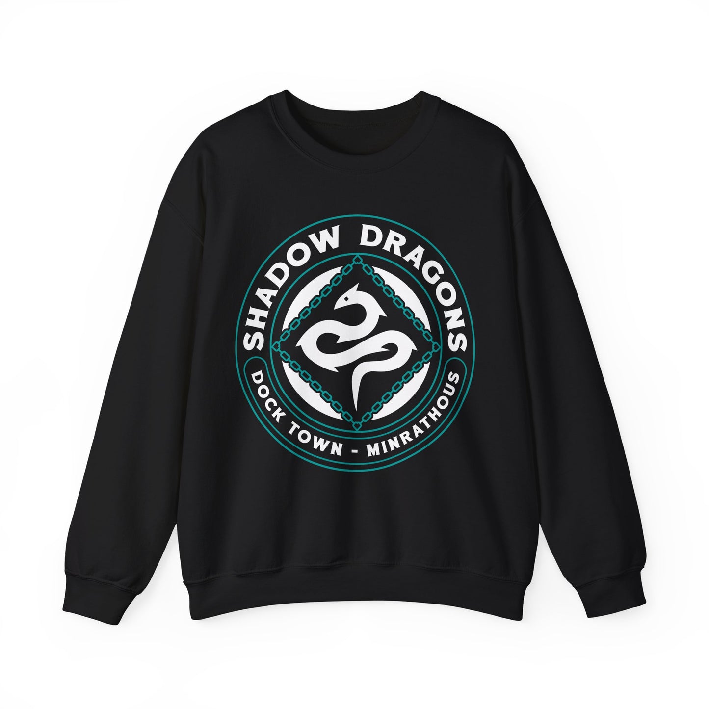 Minrathous Shadow Dragons Emblem Unisex Crewneck Sweatshirt