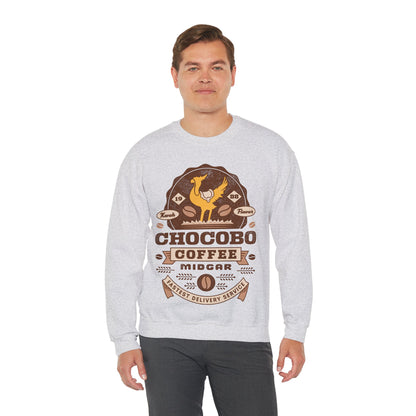 Chocobo Coffee Vintage Unisex Crewneck Sweatshirt