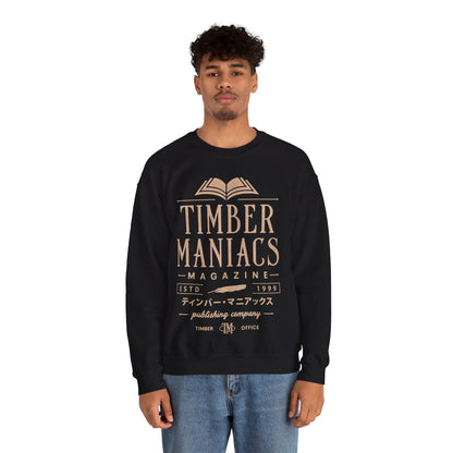 Timber Maniacs Vintage Unisex Crewneck Sweatshirt