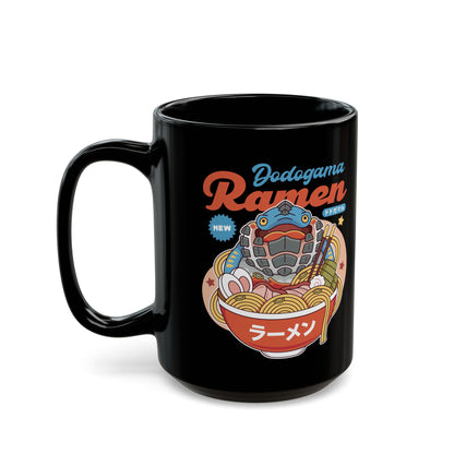 Dodogama Ramen Black Mug
