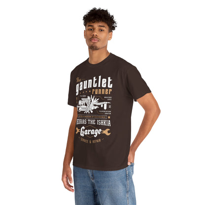 Gauntlet Runner Garage Unisex T-Shirt