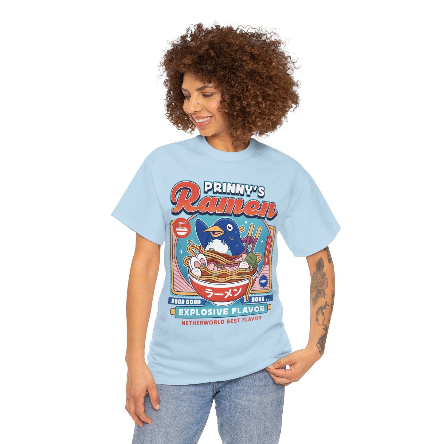Prinny Dood Ramen Vintage Unisex T-Shirt