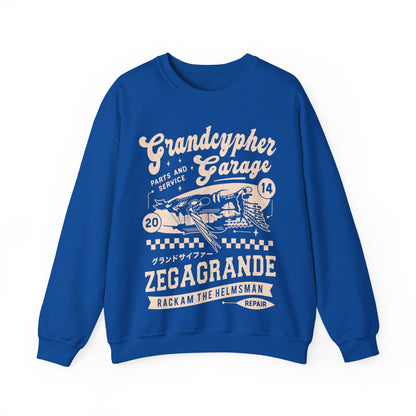 Zegagrande Garage Unisex Crewneck Sweatshirt
