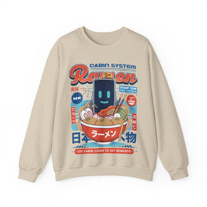Cabin Coins Ramen Vintage Crewneck Sweatshirt