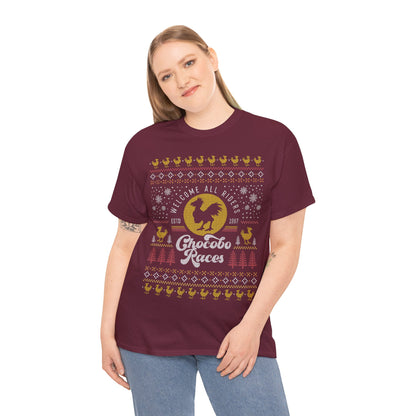 Chocobo Races Ugly Sweater Unisex T-Shirt