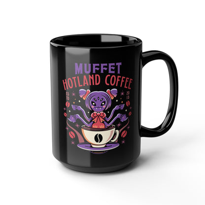 Muffet Hotland Coffee Black Mug