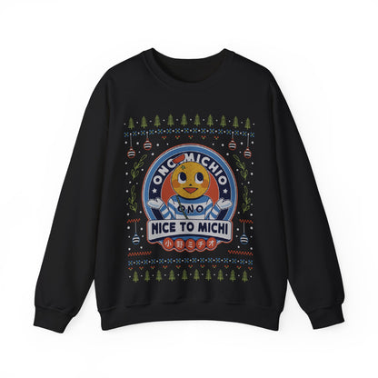 Ono Michio Ugly Sweater Unisex Crewneck Sweatshirt