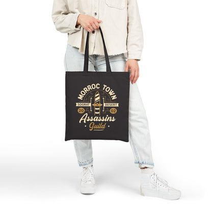 Morroc Oasis Town Guild Canvas Tote Bag