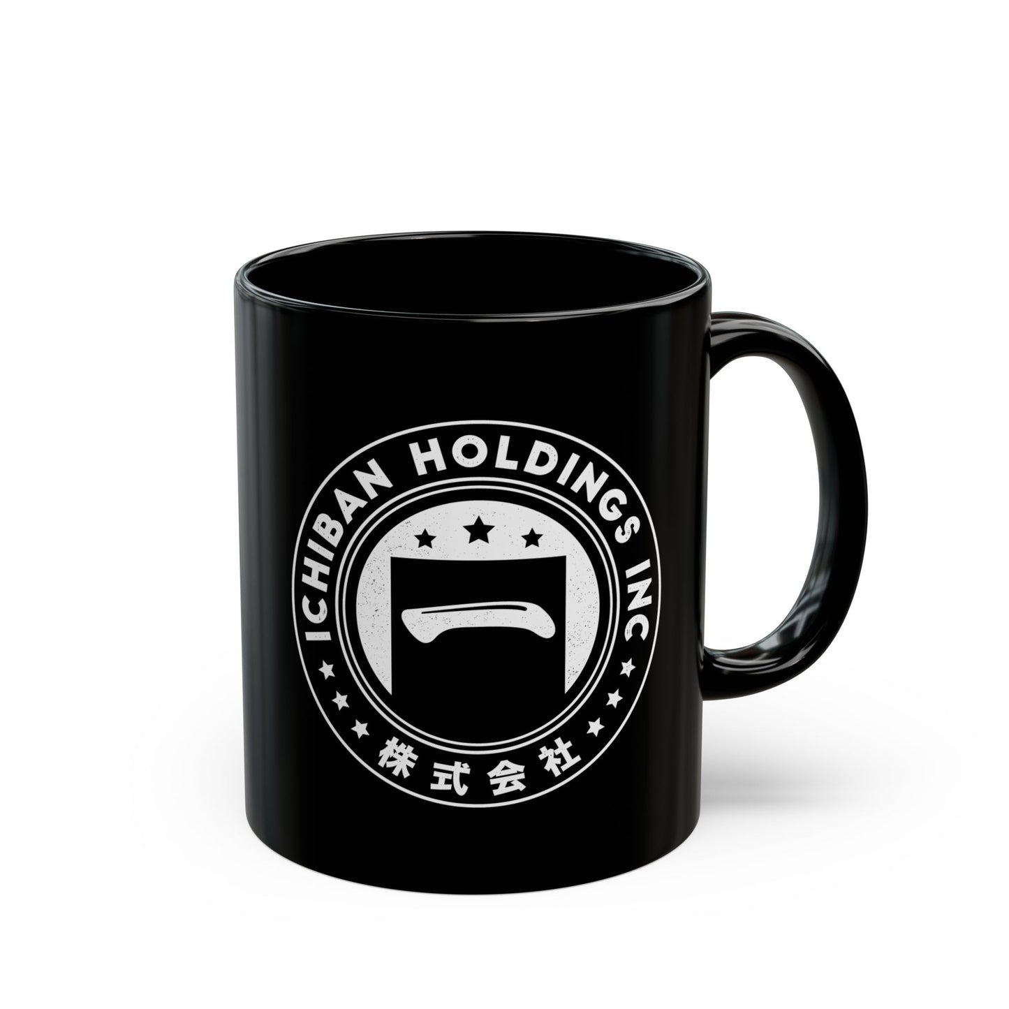 Ichiban Holdings Emblem Black Mug