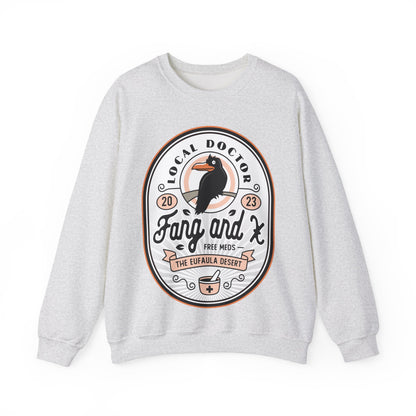 Fang and X Clinic Crest Crewneck Sweatshirt