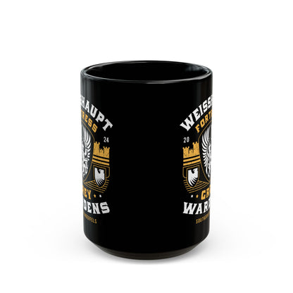 Grey Wardens Fortress Crest Black Mug
