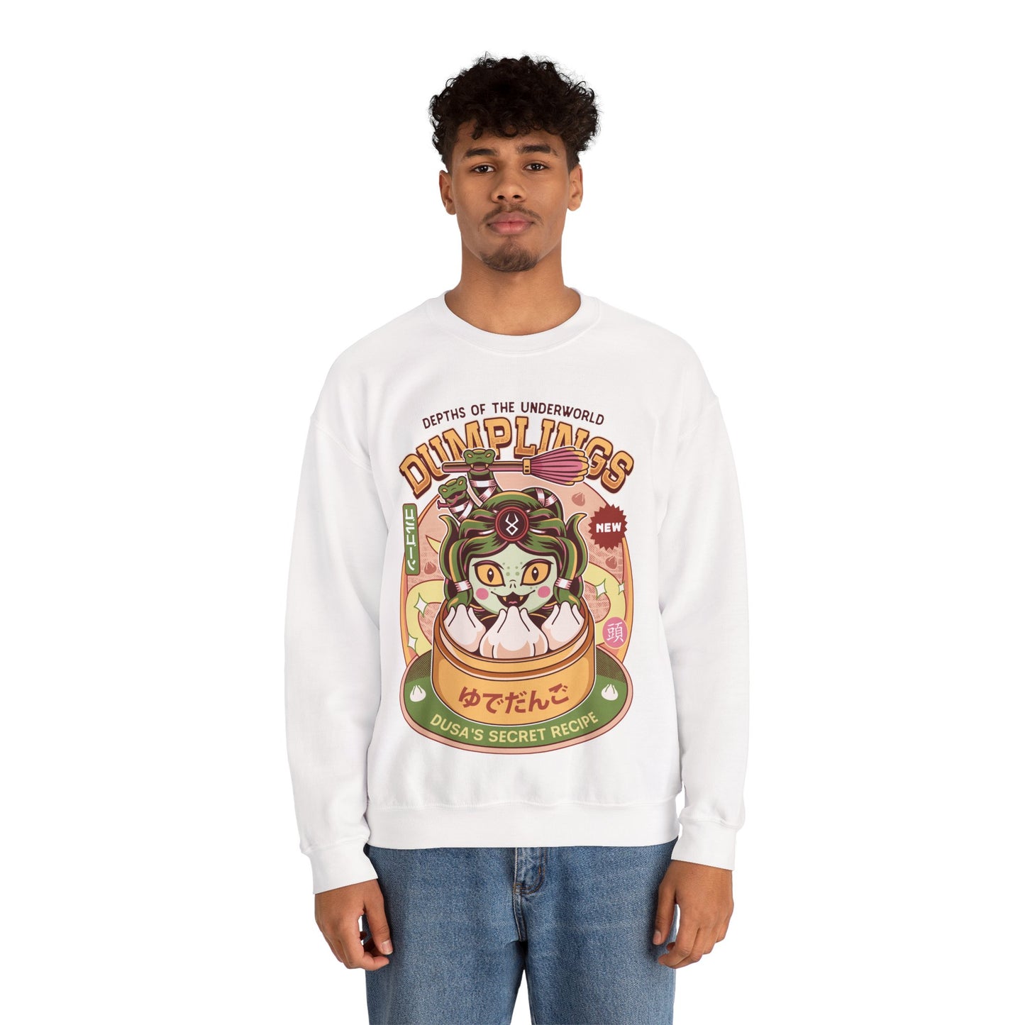 Dusa Dumplings Vintage Crewneck Sweatshirt