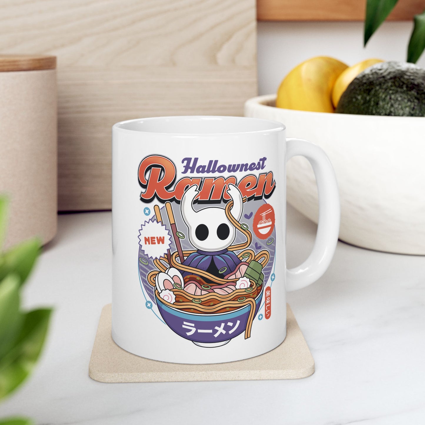 Hallownest Ramen Vintage Ceramic Mug