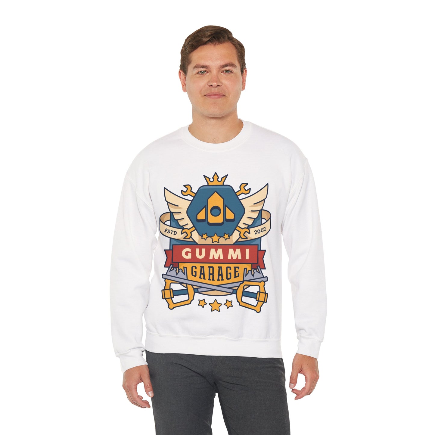 The Gummi Garage Emblem Crewneck Sweatshirt