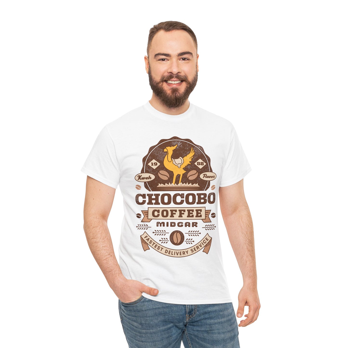 Chocobo Coffee Vintage Unisex T-Shirt