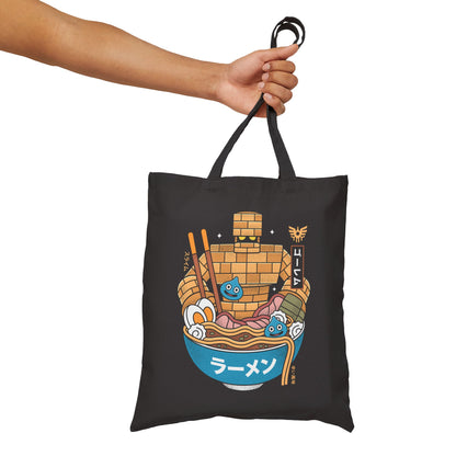 Erdrea Monsters Ramen Grunge Tote Bag