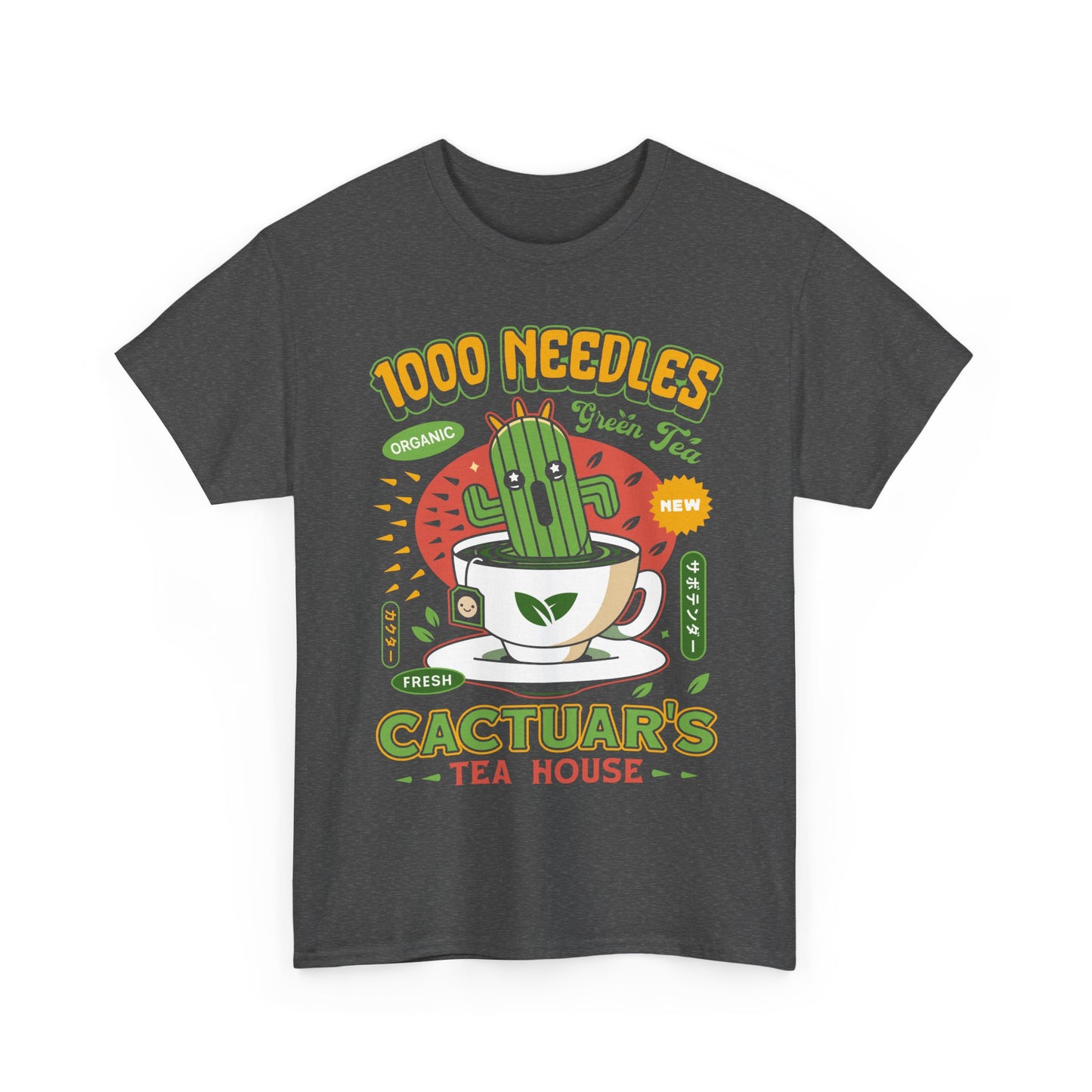 Cactuar Green Tea Emblem Unisex T-Shirt