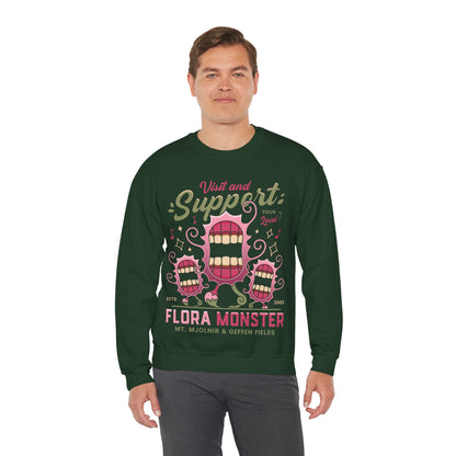 Support Geffen Field Flora Crewneck Sweatshirt
