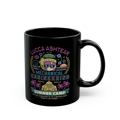Lucca Ashtear Summer Camp Black Mug