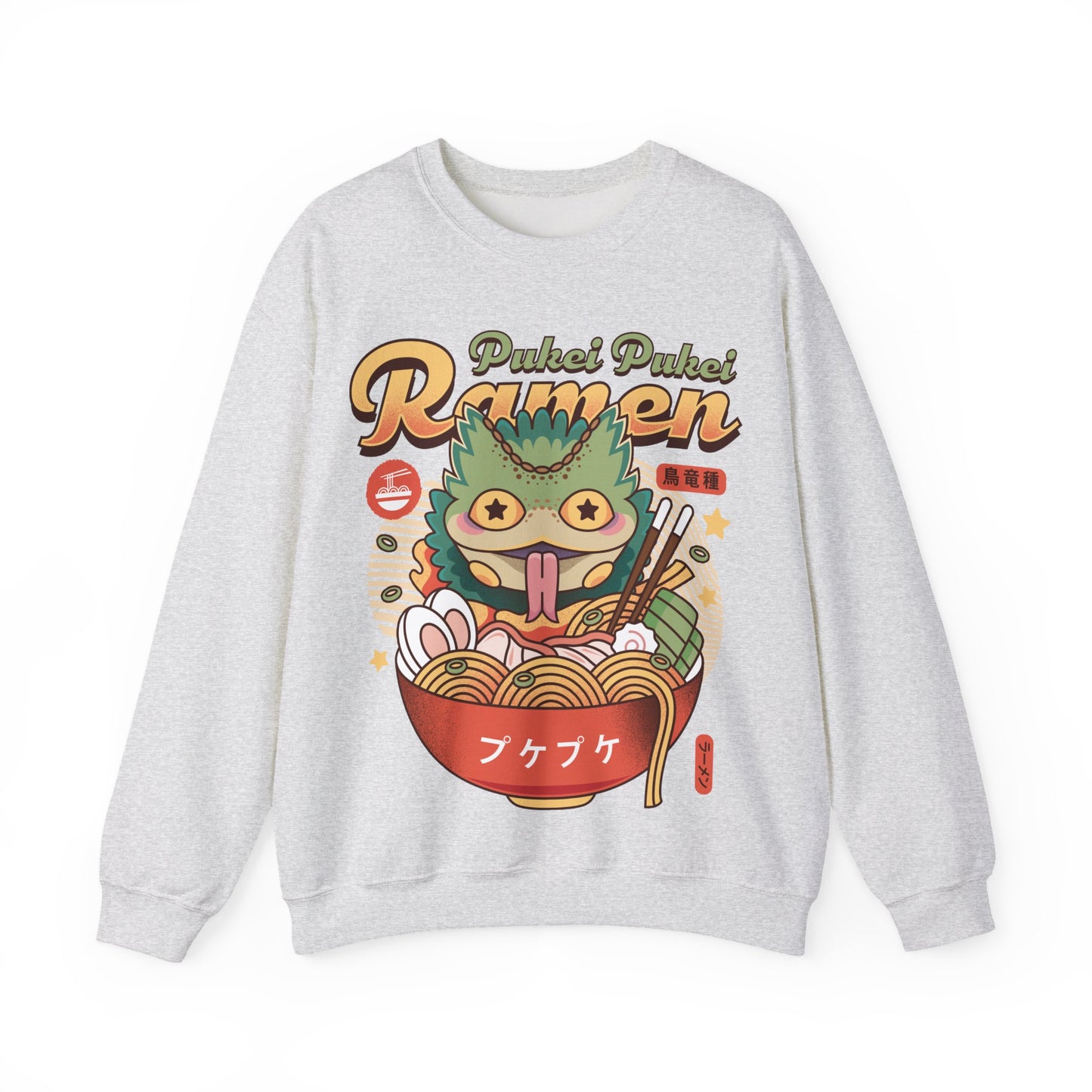 Pukei Pukei Ramen Vintage Unisex Crewneck Sweatshirt