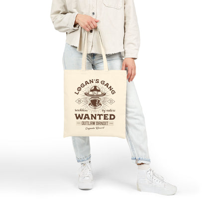 Eufaula Desert Bandit Emblem Canvas Tote Bag