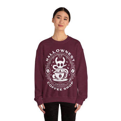 Hallownest Coffee Emblem Unisex Crewneck Sweatshirt
