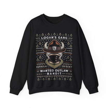 Eufaula Desert Bandit Ugly Sweater Crewneck Sweatshirt