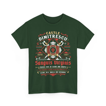 Castle Dimitrescu Vineyard Crest Unisex T-Shirt