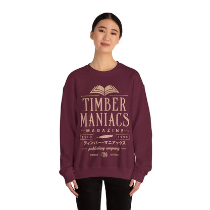 Timber Maniacs Vintage Unisex Crewneck Sweatshirt