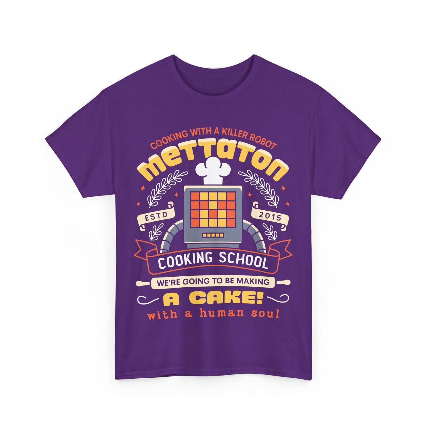Mettaton Cooking School Crest Unisex T-Shirt