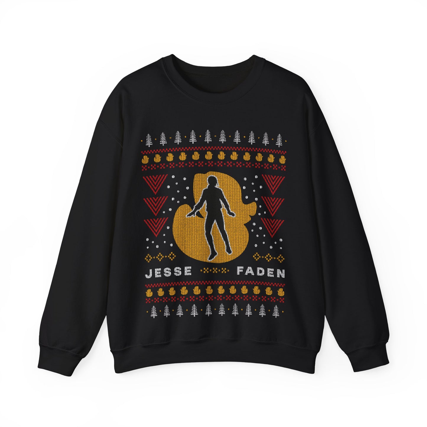 Jesse Faden Ugly Sweater Unisex Crewneck Sweatshirt